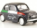 1:43 - Mondo Motors - Fiat - 500 - 2007 - Black - Street - Aniversary Edition 1957-2007 - 0